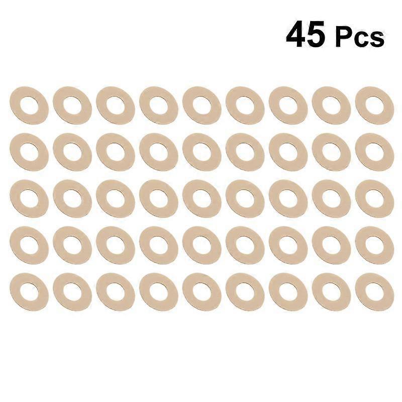 45 יחידות מעגל מעגל דבק עצמי סרט קצף מעגל לנעליים להקל על כאב כפות רגליים טיפול כרית קצף בצורת אליפסה תירס קצף רך