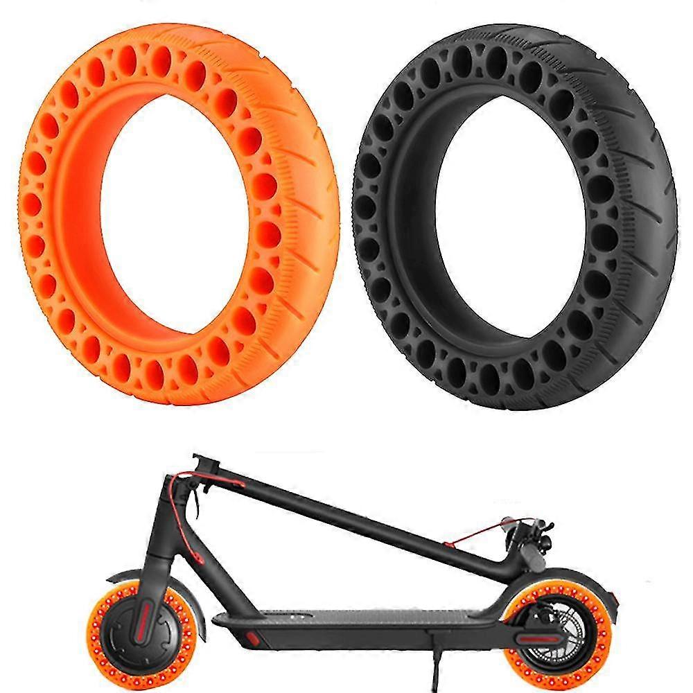 Til Xiaomi M365 elektrisk scooter 10 tommer dæk tykke solide ikke-pneumatiske dæk forreste bagdæk solid hjulreparation tilbehør dele