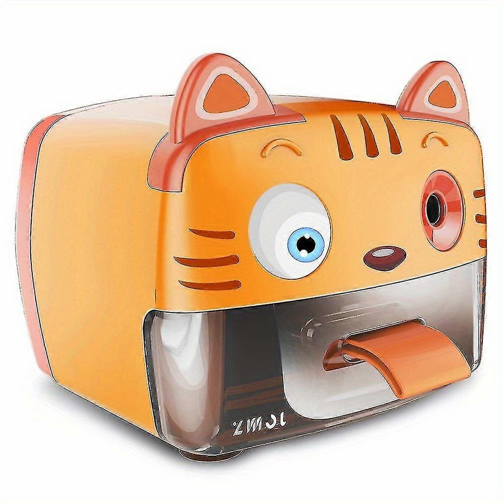 Pencil sharpener, Heavy Duty pencil sharpener for class, Kids Cute Pencil Sharpener Plug-in, No. 2 Auto Stop Pencil Sharpener/Colored Pencil