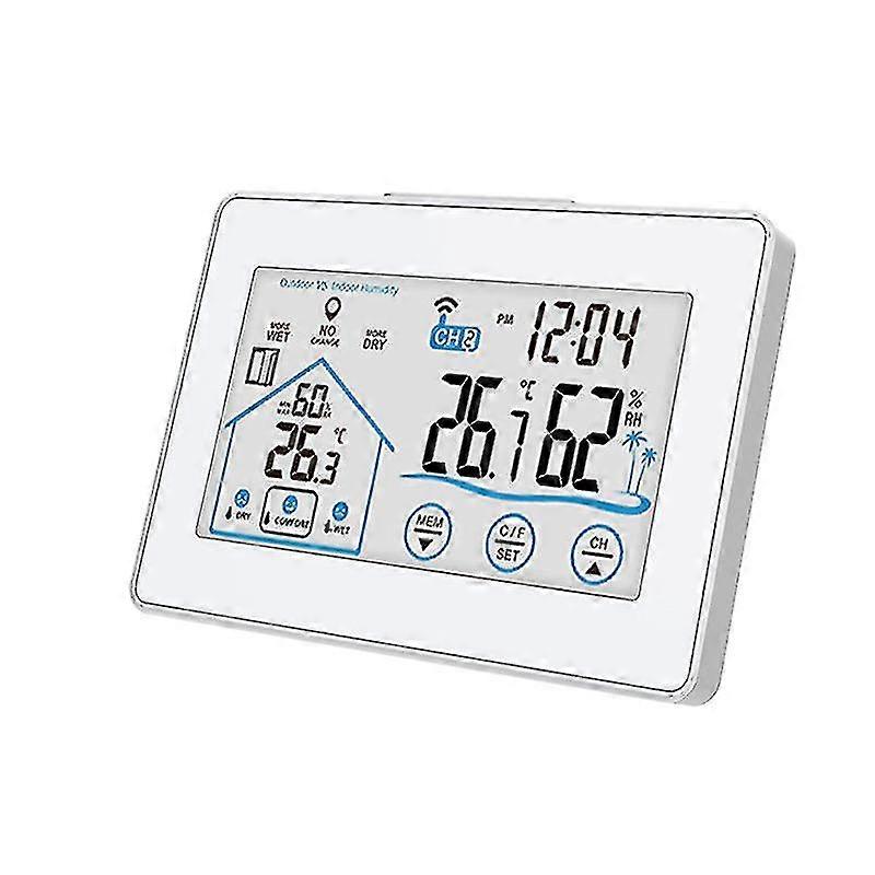 Wireless Stat With Forecast Temperature Humidity Snooze C