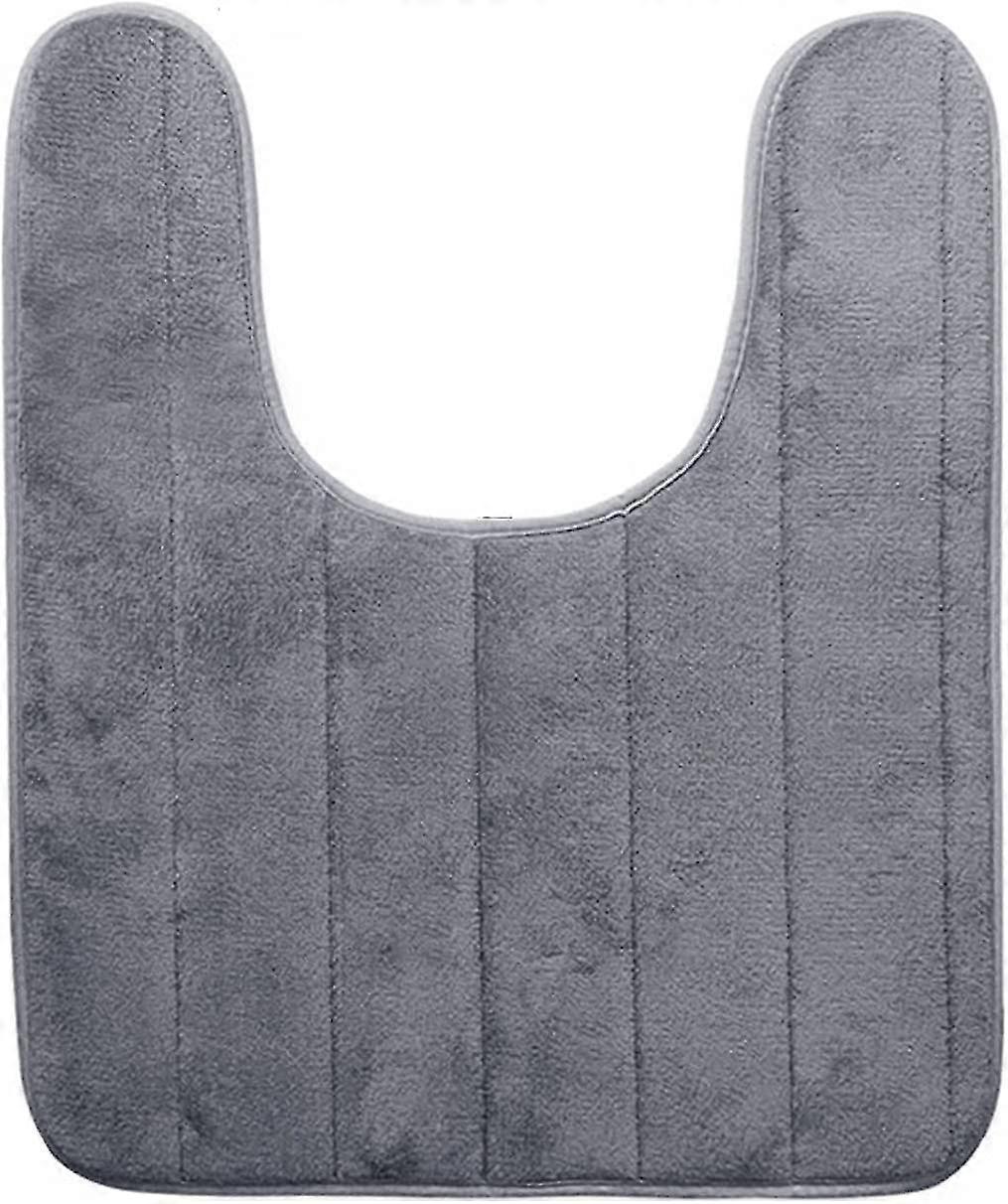 Memory Foam Badrumsmattor Halkfria toalettmattor för badrumsbadmatta