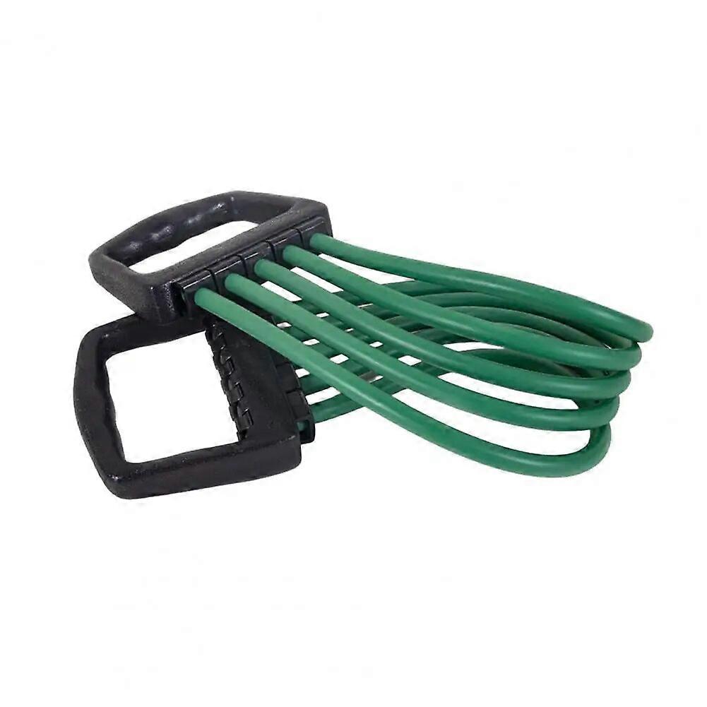 Practical Adjustable Elastic Resistance Chest Expander Ergonomic Handles Chest Expander Band Non-slip Handle for Fitness