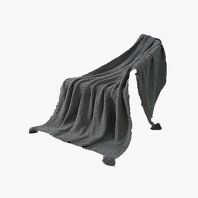 Bio Babydecke Strick-qualitt 120 X 151 Cm Gray