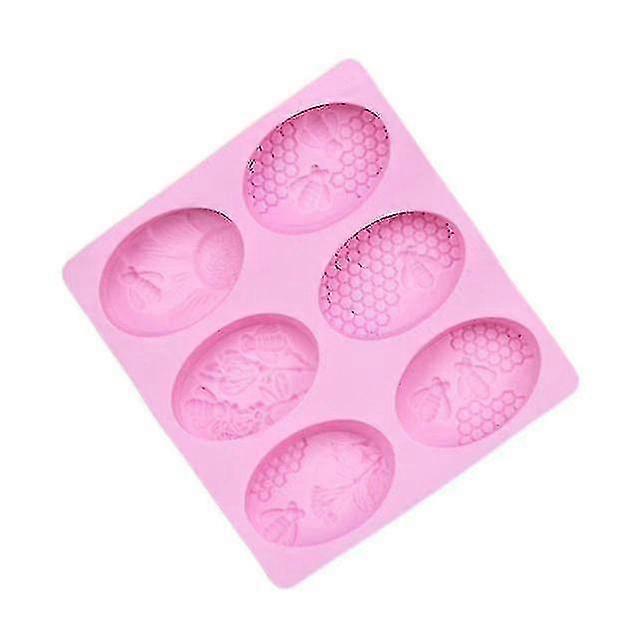 Hmwy-silicone Small Bees Handmade Soap Mold