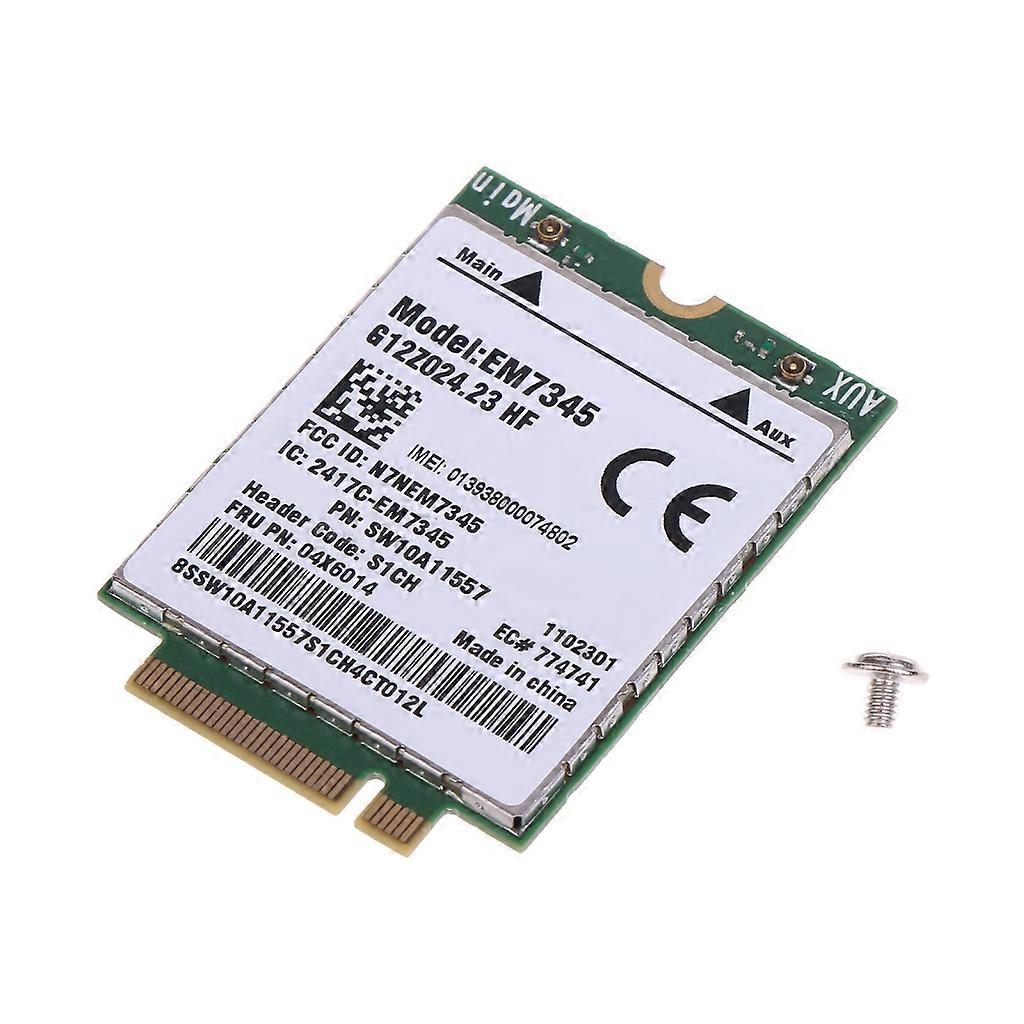 Red Em7345 Lte Mobile Broadband Card Wwan Module 04X6019 04X6014 For Lenovo 4G