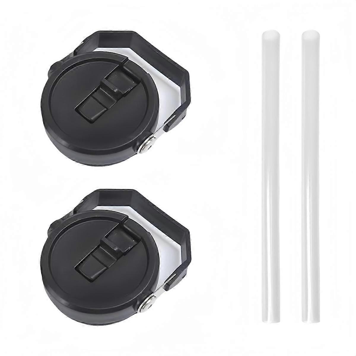 30oz Tumbler Flip Straw Lid Replacement for IceFlow Adventure Quencher Reusable Tumbler Lids B