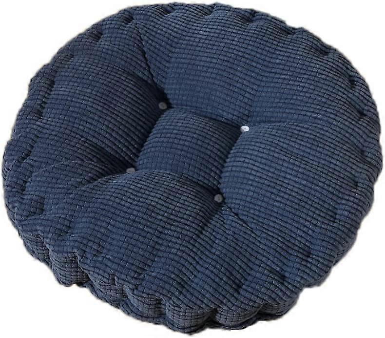 Round Chair Cushion for Home, Kitchen,Dark Blue
