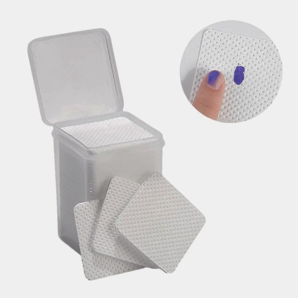 Nail Polish Removers Lint Free Non Toxic Paper Pad For Nail Paint Remover Cotton Wipes