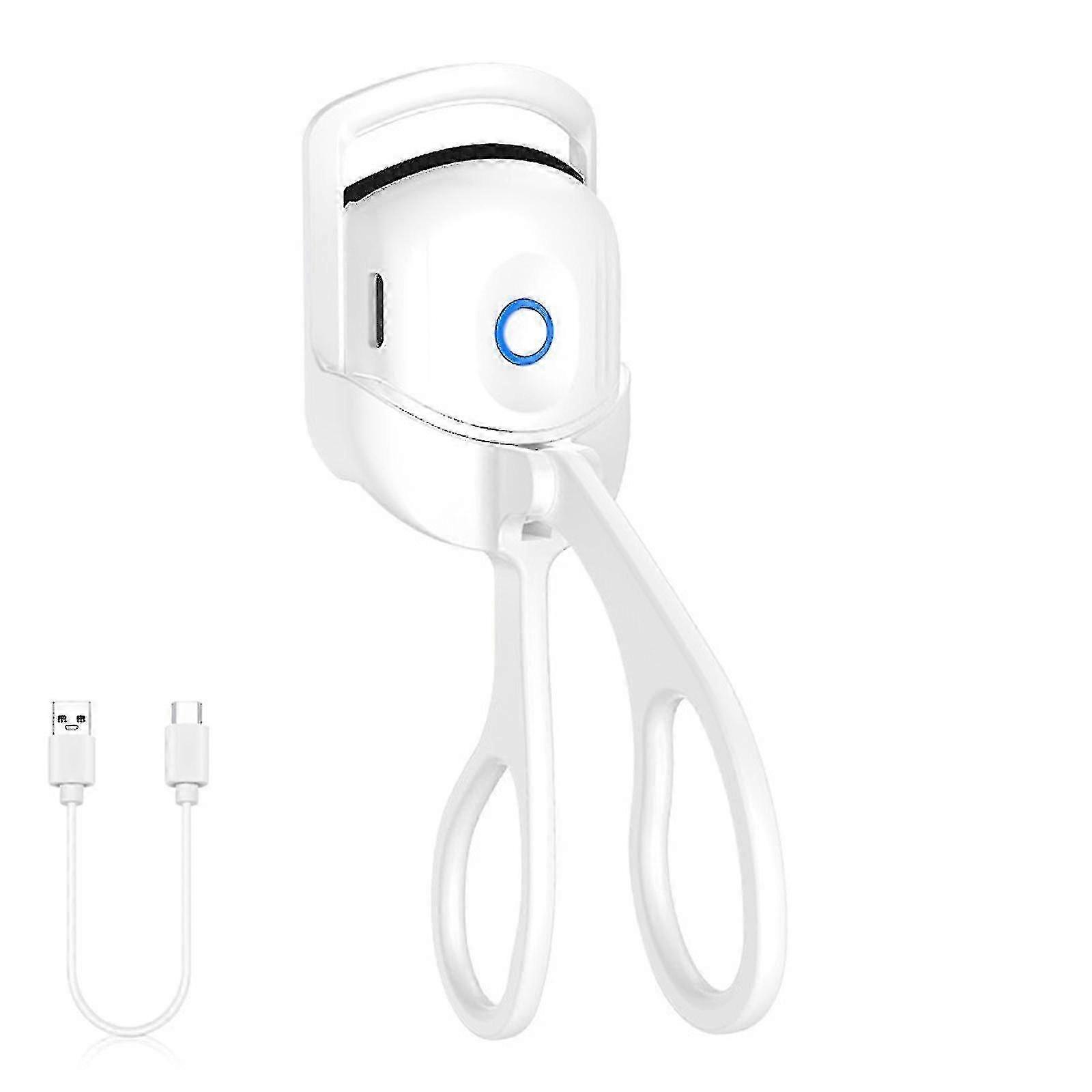 2023 New Professional Heated Eyelash Curler Usb Rechargeable 2 Temperature Modes Heating Hot