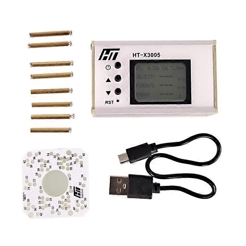 HT-X3005 Speed Meter Ball Energy Measurement Chronograph Speed Tester with Backlight LCD