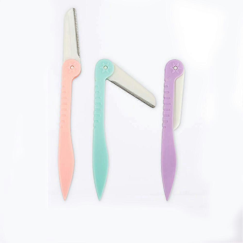 Rasoir à sourcils en forme de rasoir - 9 pièces