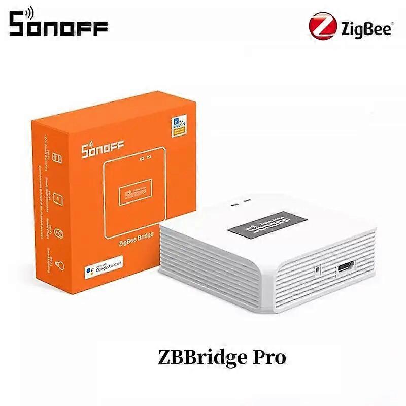 SONOFF Zigbee Bridge Pro And SNZB-02P Temperature Sensor eWelink Real-time Monitor Smart Home Kit Work With Alexa Google Home