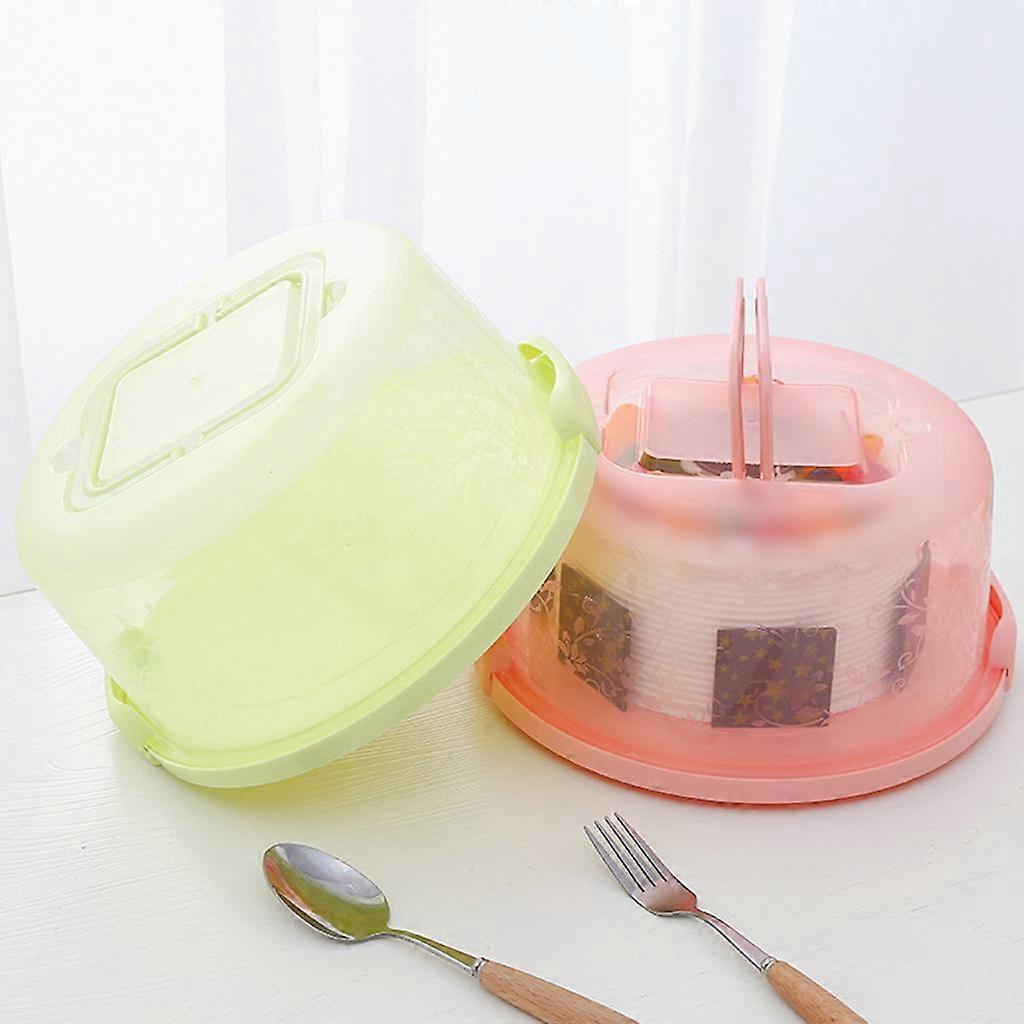 Plastic Round Cake Carrier Box Round Cake Container with