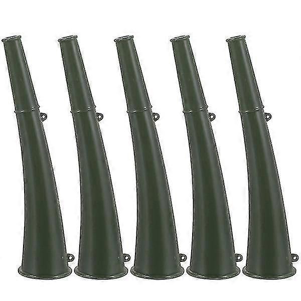 5 قطع ملعب قرون في الهواء الطلق البلاستيك إشارة قرون صناع الضوضاء قرون للتدريب