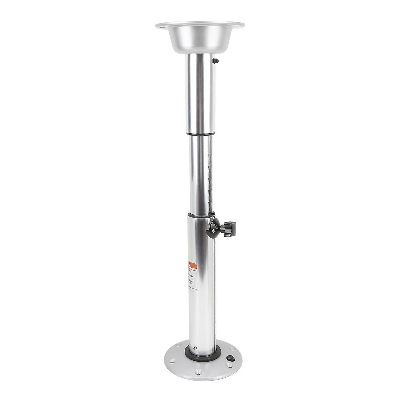 RV Table Pedestal Base Stand Detachable 7 Adjustable Height Aluminum Alloy Table Pedestal Leg Base for Caravan Boat Yacht Balcony