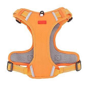 Dog Harness Adjustable Escape Proof Breathable Comfortable Pull Resistant for Walking and Training O