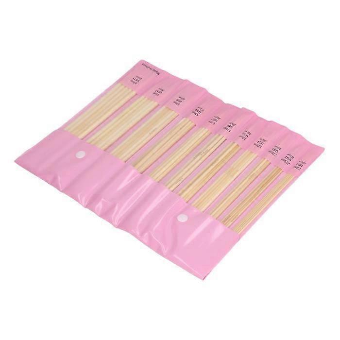 Bamboo Knitting Needle Set 55 Knitting Needles