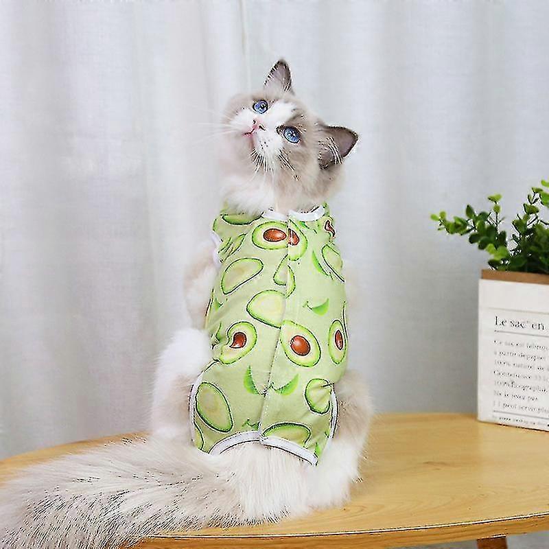 Cat Recovery Suit Cat Sterilization Vêtements Respirant Collier Alternative