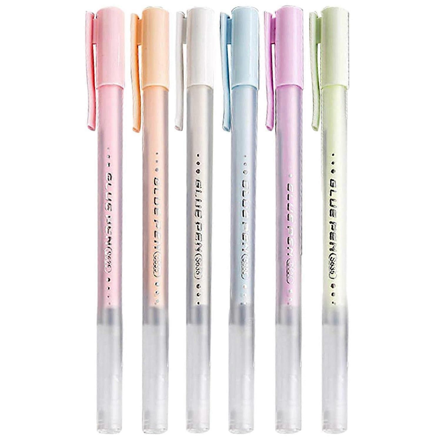 Scrapbooking Glue Pen Set, Colorful Fabric Craft DIY Adhesive Tool for School Projects