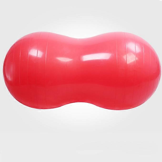 耐久の耐圧防爆のジムの適性の安定性のエクササイズのピーナッツボールの好気性ヨガのボールの訓練のフィットネス 膨らんだ用具