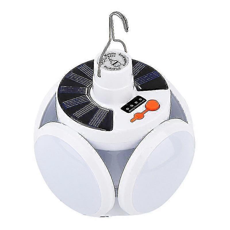 Solar Camping Lantern Rechargeable Lantern With Hanging Hook Tent Lights For Camping Emergency Hurricane Usplug