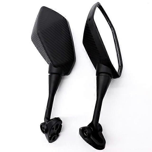 Carbon Motorcycle Rear View Mirrors Wide Range Back Sight Reflector Adjustable Left Right Mirror For VFR800 HONDA VFR 800 V-TEC