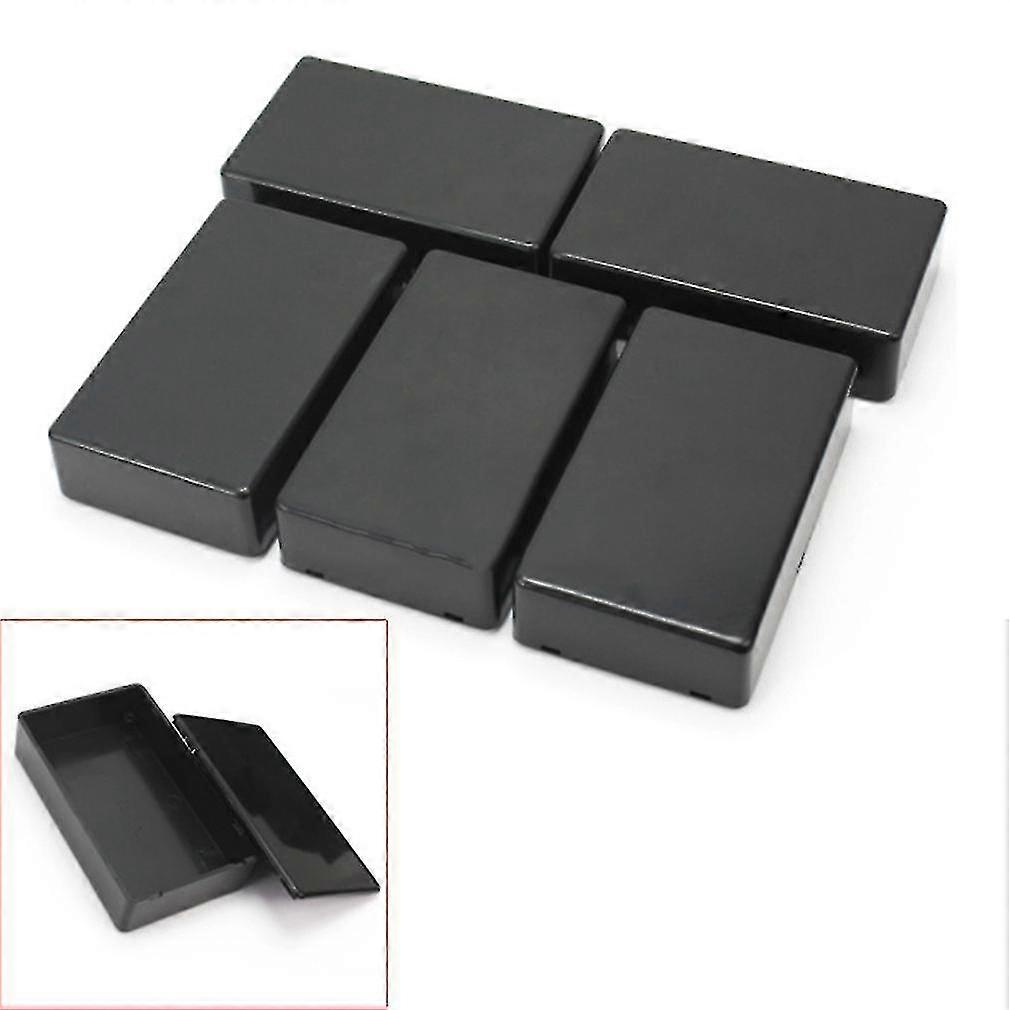 5pcs Plastic Electronic Project Box Enclosure Instrument Case 100x60x25mm Bean