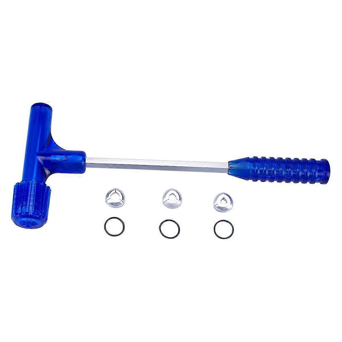 Impact Puller Hammer With Three Sets Hand Remover Tool Practical Professional Heavy Duty Multi-functional Blue