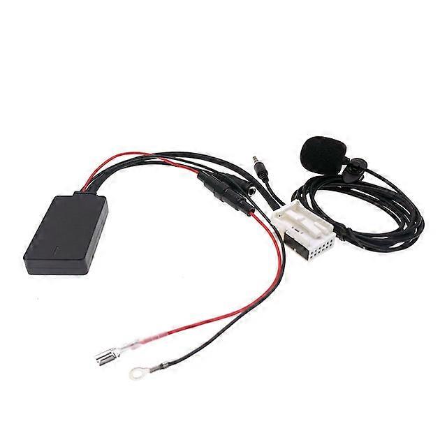Bil Bluetooth 5.0 Kit Aux In trådløs lydkabel Mic håndfri adapter for BMW E60 E63 E64 E66 E81 E82 E70 E90 E91 E92