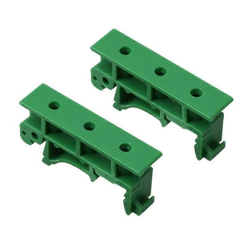 5 Σετ 1.3 cm DRG-01 PCB DIN 35 πλακέτα κυκλώματος προσαρμογέα σιδηροτροχιάς που τοποθετεί το στήριγμα τοποθέτησης βίδες κατόχου ή ράγες τοποθέτησης DIN 35