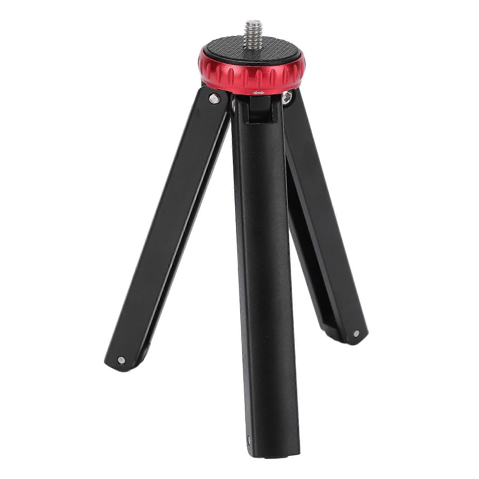 YELANGU Mini Desktop Tripod Portable for SLR Mirrorless Cameras - 9cm Height Aluminum Alloy 1 4 Screw