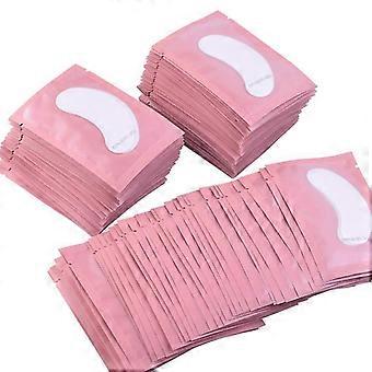 100 Paar Wimpernverlängerungs-Papierpflaster - Aufkleber unter den Augen
