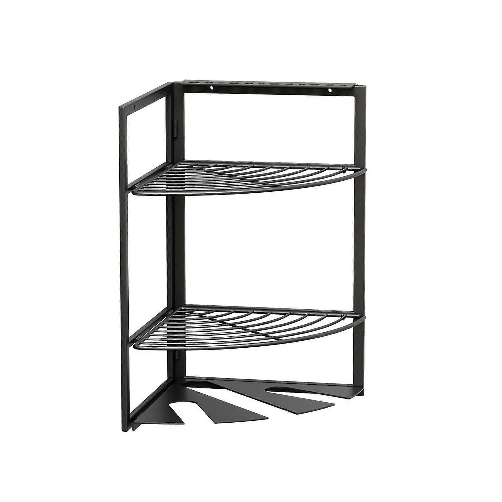 Power tools storage rack Triangle three-layer rack Bathroom storage rack storage rack