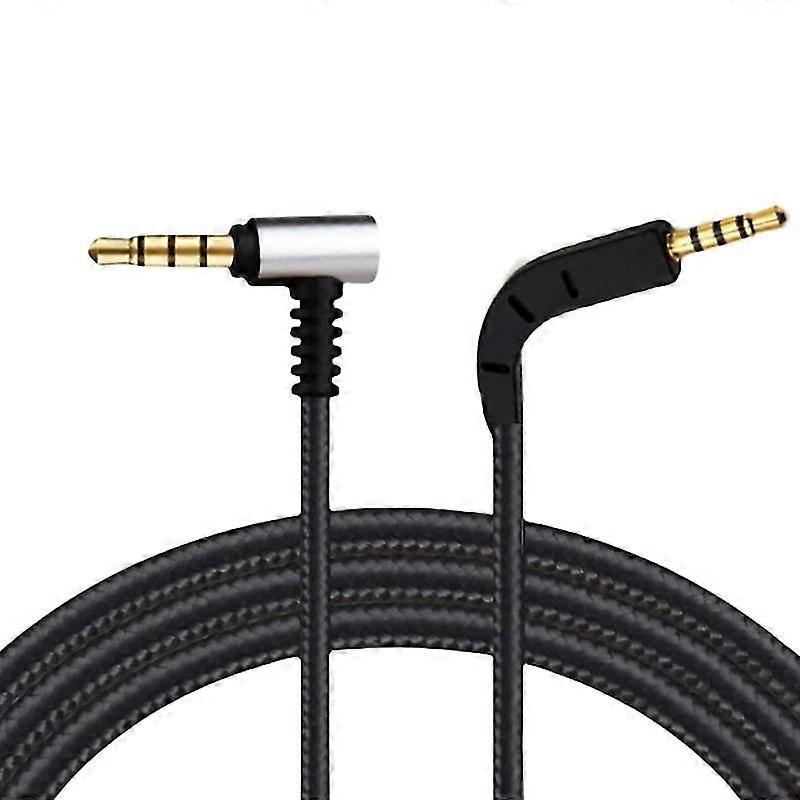 Audios Cable for Bowers P7 Headset Replacement Accessories Black