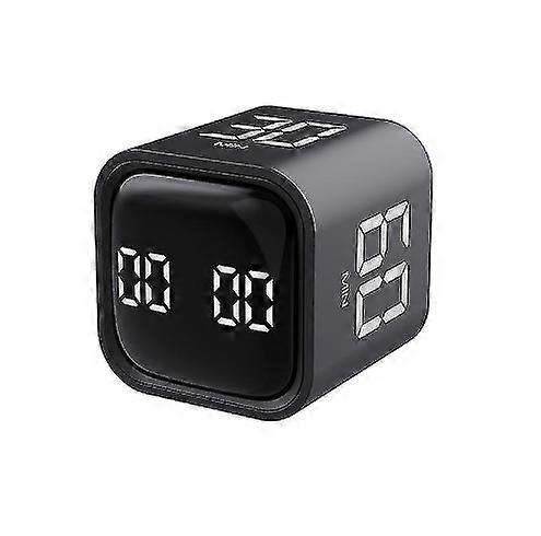 Timer, Mooas Multi Cube Timer / rotierender Timer, einfache Bedienung, Uhr & Timer (weiß)