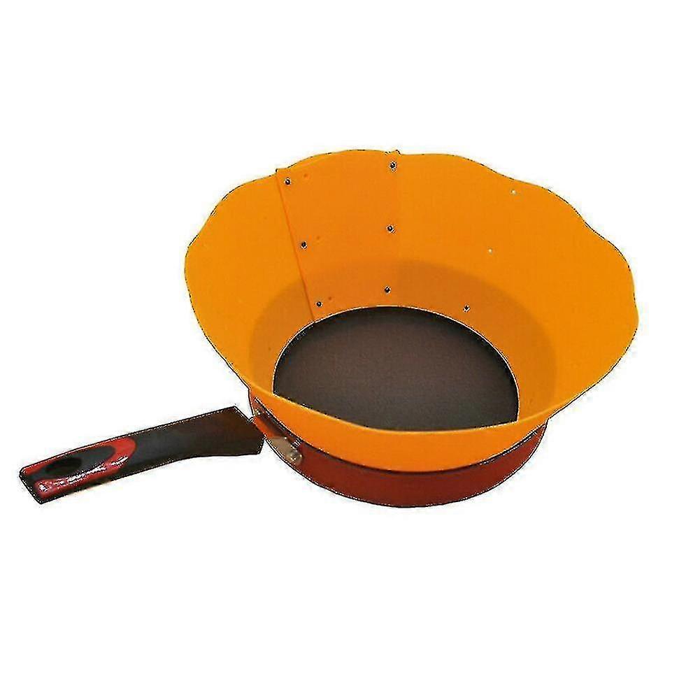Fryguard Nonstick Silicone Splatter Guard  Adjustable and Splashproof Kitchen Accessories