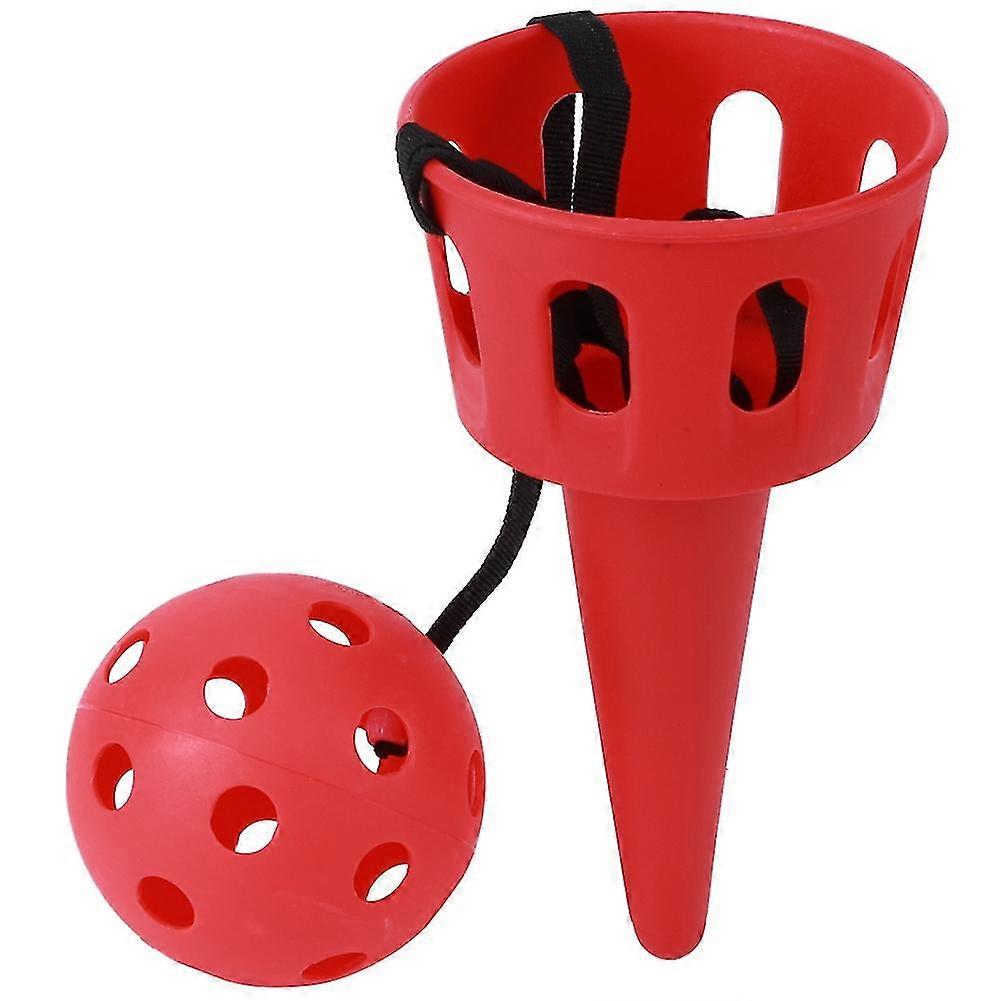 Red Children's Coordination Training Ball Game Equipment