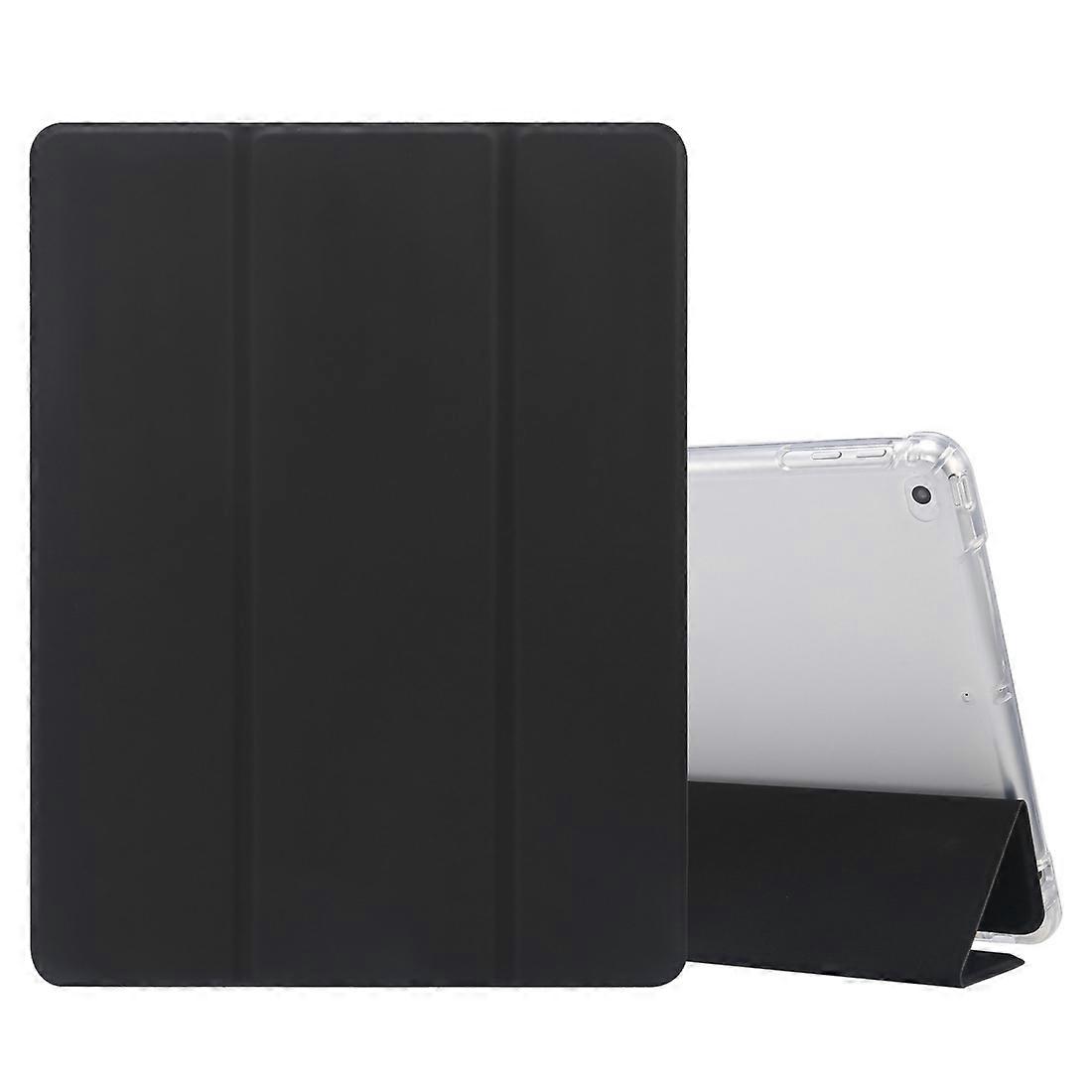 For iPad 9.7(2018)/(2017)/Air 2/Air 3-folding TPU + PU Case