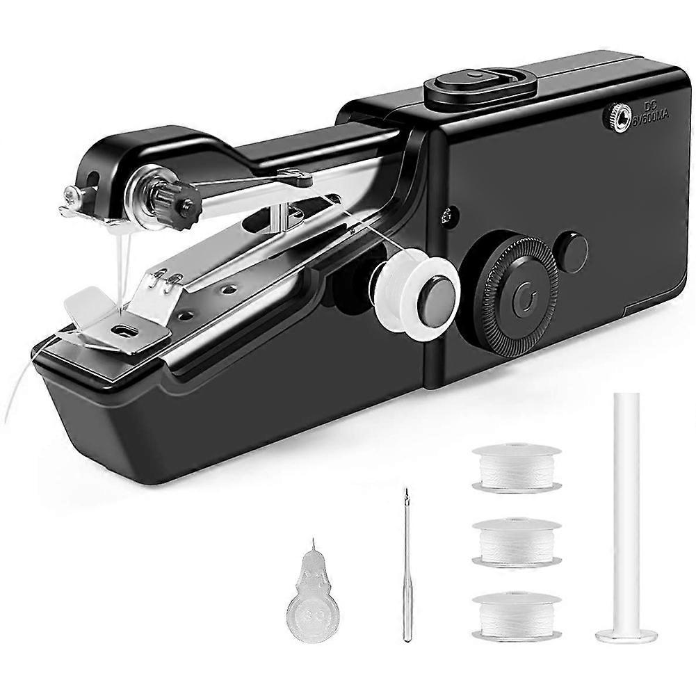Handheld Sewing Machine, Portable Mini Sewing Machine for Beginners, Cordless Electric Stitching Ma