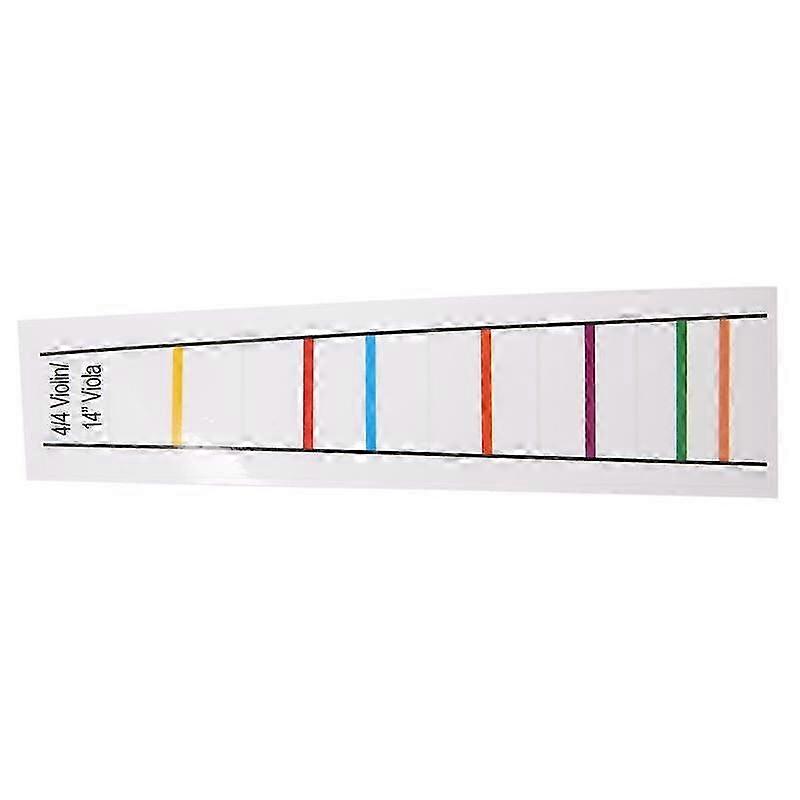 4/4 Violin Fretboard Sticker Fingerboard Marker Fiddle Learn Note Chart Tape 2Pcs
