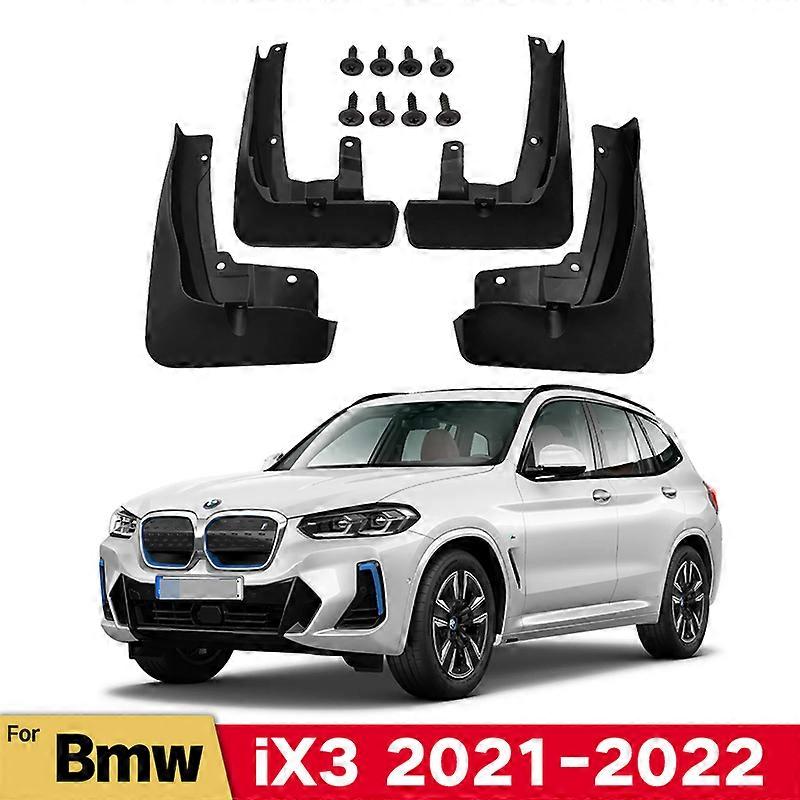 MudFlaps For BMW IX3 2021 2022 IX 3 Mud Flaps Splash Guard Mudguards Front Rear Fender Auto Styline Car Tilbehør