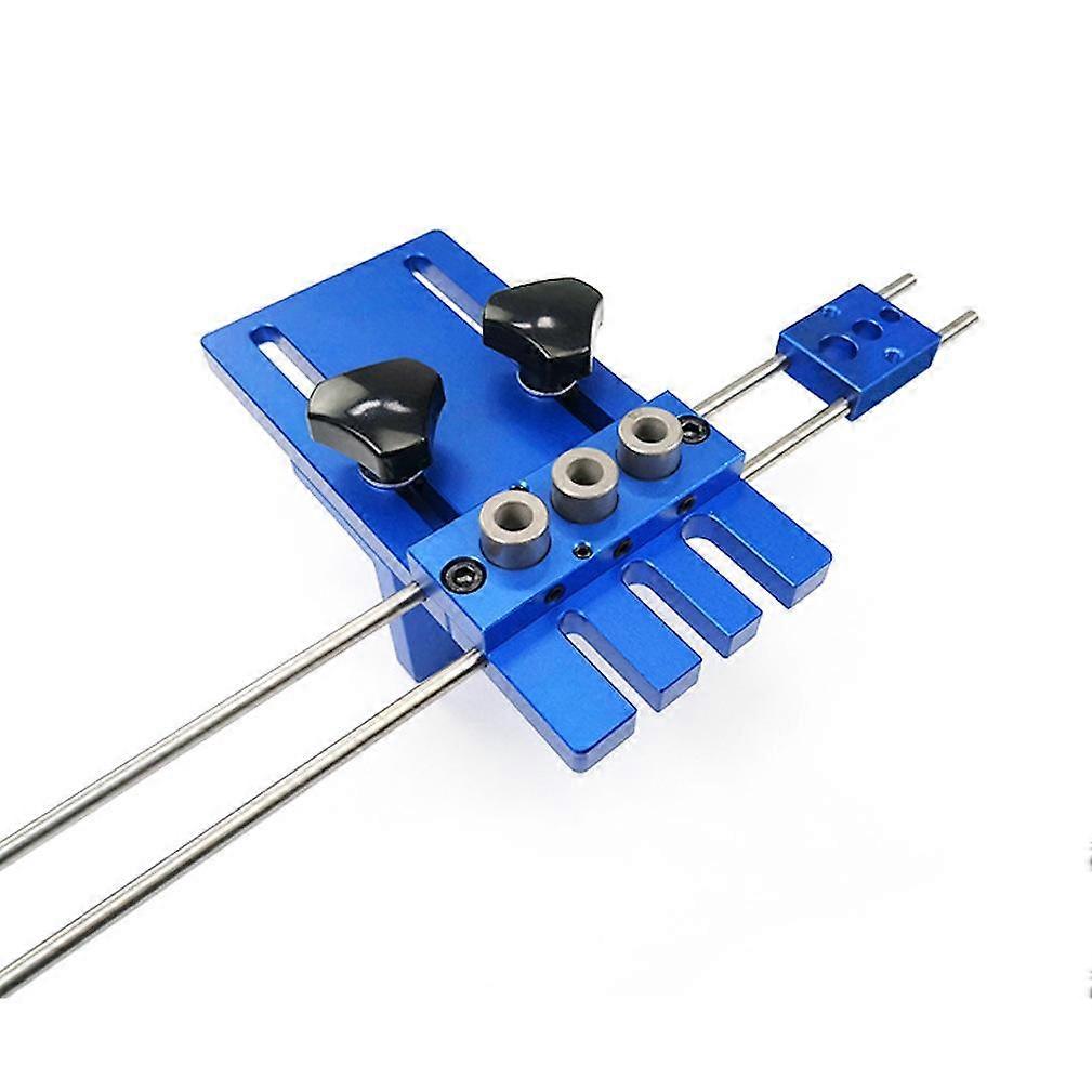 3 in 1 18Pcs Inclined Hole Jig Kit with 6/8/10mm Drive Adapter Angle Drilling Holes Angle Carpentry Locator Jig