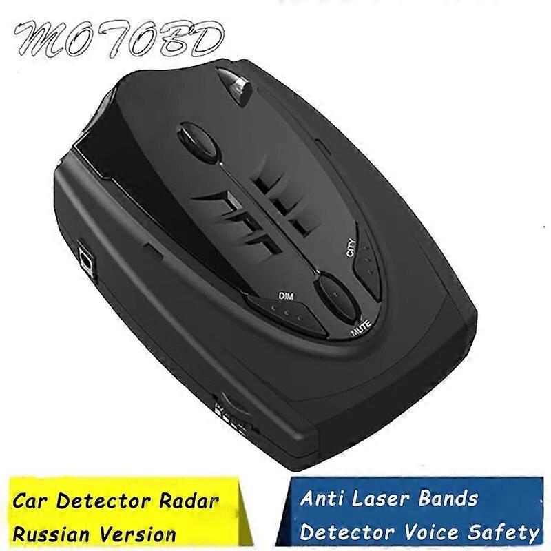525 Car Detector Radar Russian Version Anti Laser Bands Detector Detection Voice Safety Alert Full Band Detection Electronic Dog