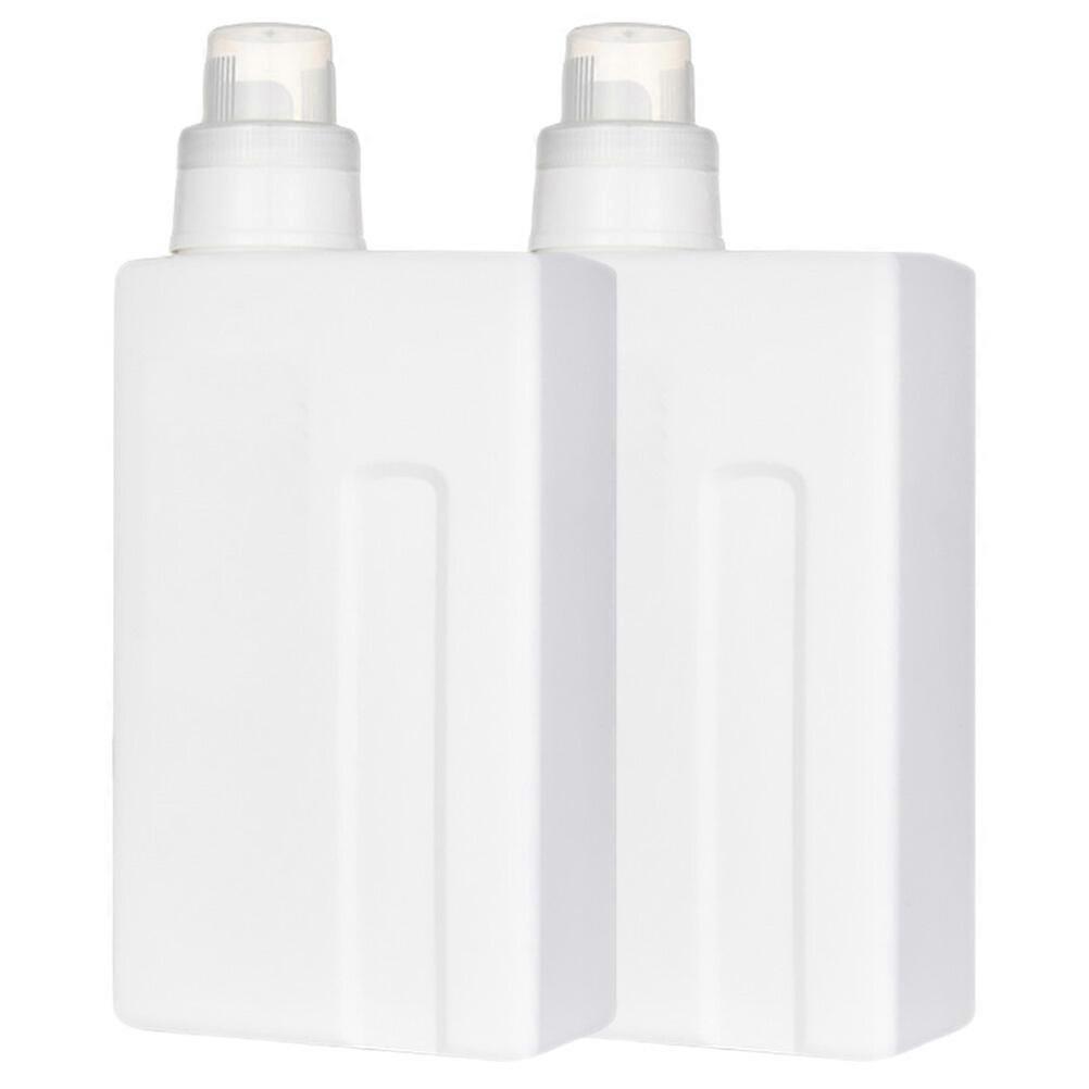 2pcs Empty Bottles Laundry Detergent Empty Bottles Reusable Refillable Bottles