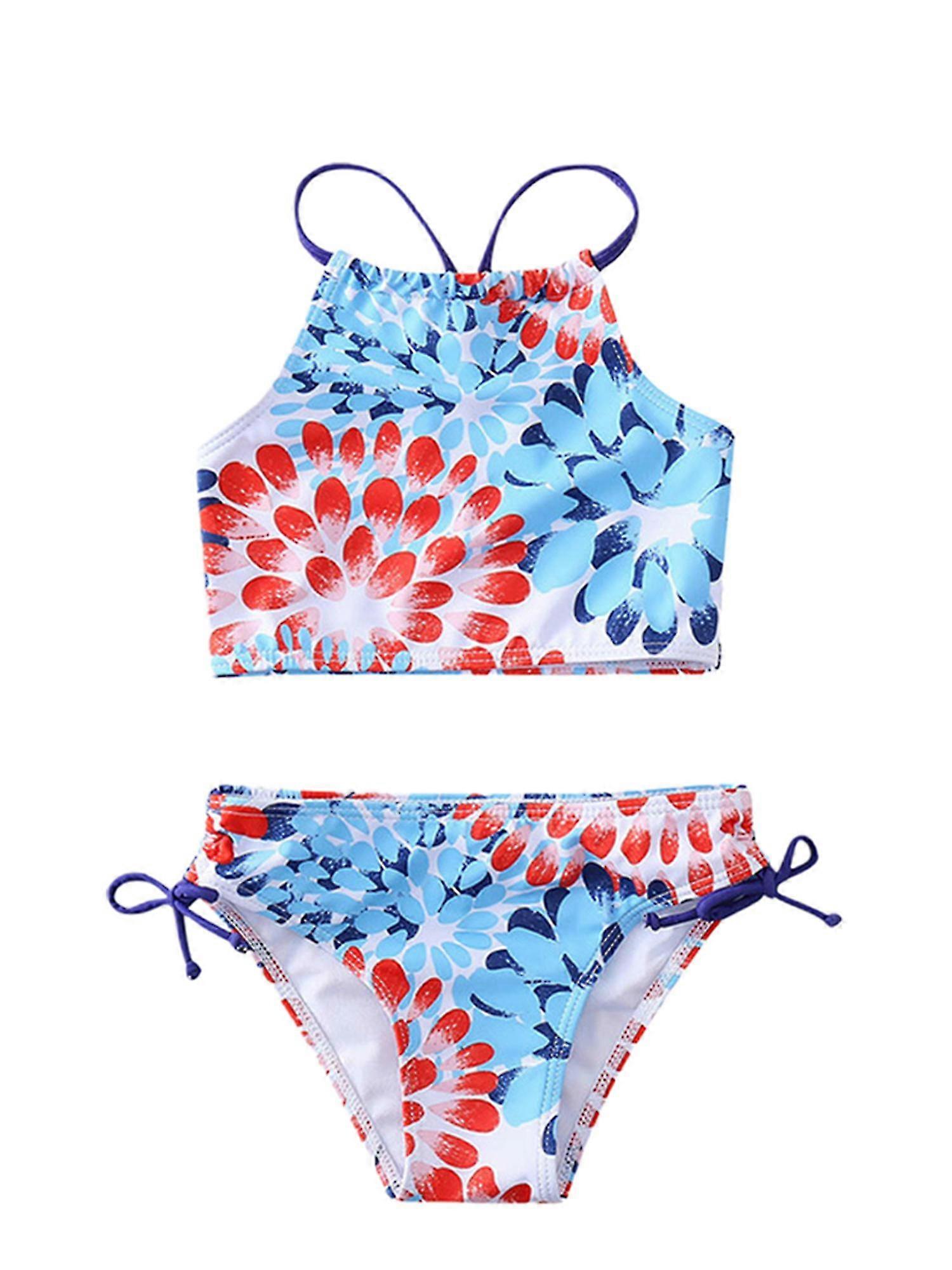 7-12 ans Filles Bikini Set Maillot de bain Beach Maillot de bain