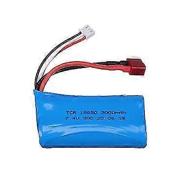 xj18650 7.4 فولت 3000 مللي أمبير بطارية ليبو 2 ثانية متوافقة مع Wltoys 12423 10428 12429 12401 12402 12402a RC سبا سيارات