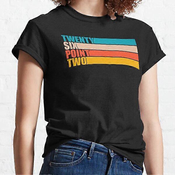 Τρέξιμο Vintage 26.2 μίλια Μαραθωνοδρόμος Ημιμαραθωνοδρόμος Classic T-Shirt-RK41681