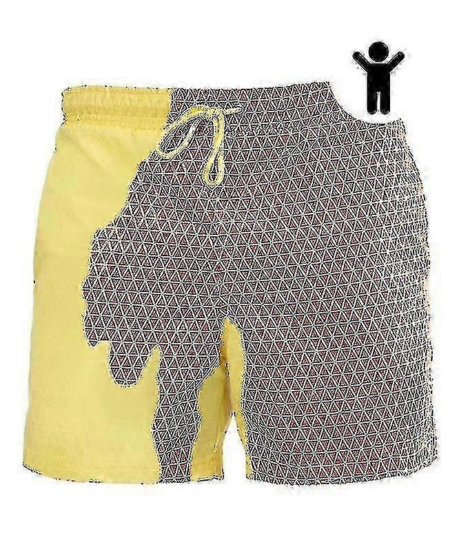 Magisk förändring Färg Strandshorts Barn Simbyxor Badkläder Snabb tork Bad För Pojke Hög Kvalitet Lycklig H