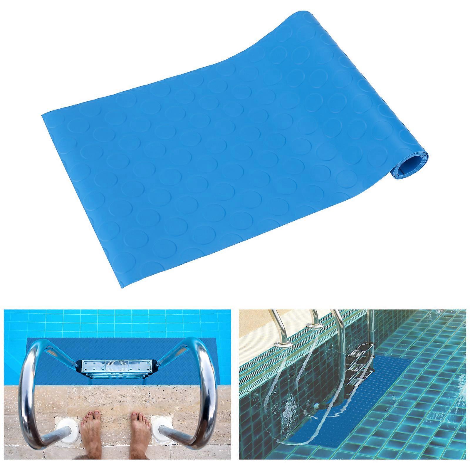 Bästa erbjudande-Pool Stege Matta Snöigt Väder Slitstark Halkfri Design Pvc Anti Skid Layer 23 X 90cm Säkerhetsfoder