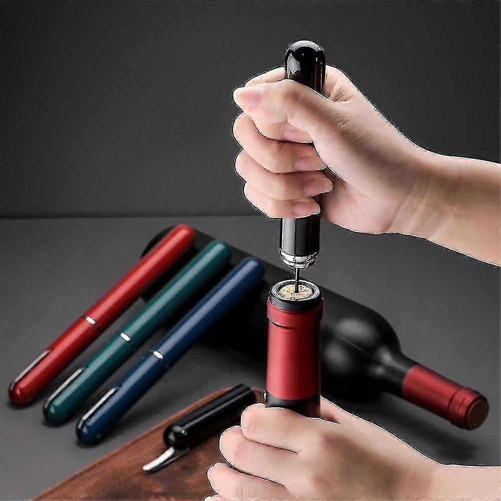 Bottle Opener Cork Remover Pneumatic Corkscrew Wine Gadget Pump